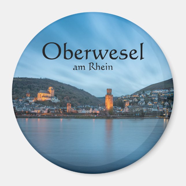 Imán Oberwesel Souvenir (Frente)