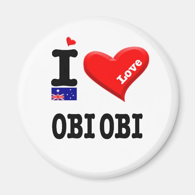 Imán OBI OBI - Amo (Frente)