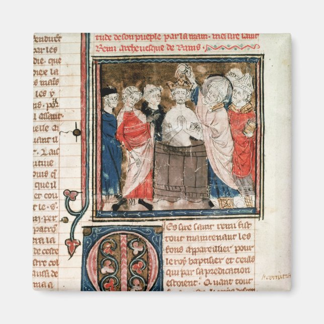 Imán Obispo de San Remigio de Rheims (Frente)