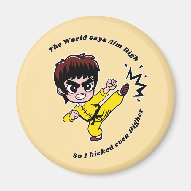 Imán Objetivo alto motivacional (Frente)