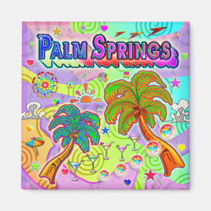 Imán objetivo de vacaciones de Palm Springs