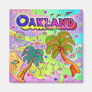 Imán objetivo de vacaciones en Oakland