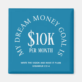 Imán Objetivo financiero personalizado