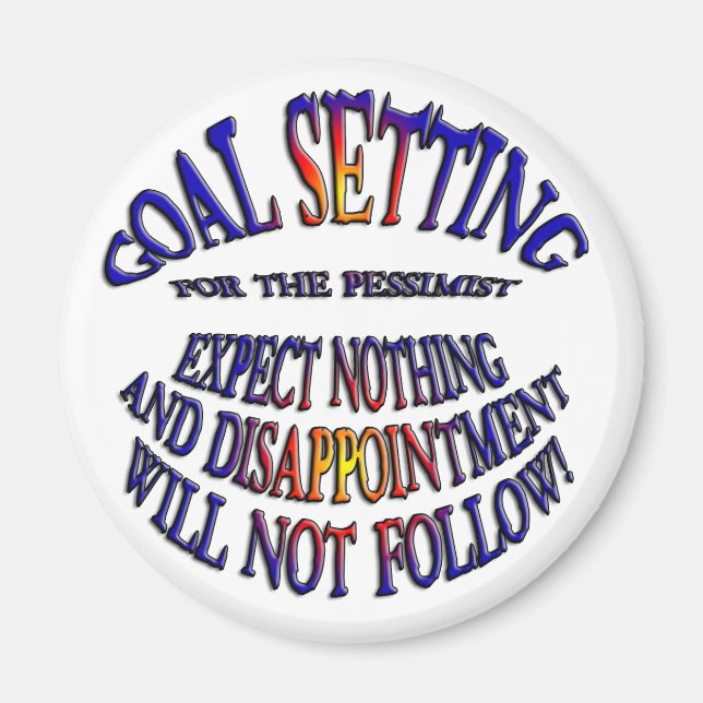 Imán Objetivo: no esperar nada (Frente)