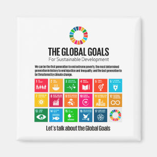 Imán Objetivos modernos y modernos de sostenibilidad In