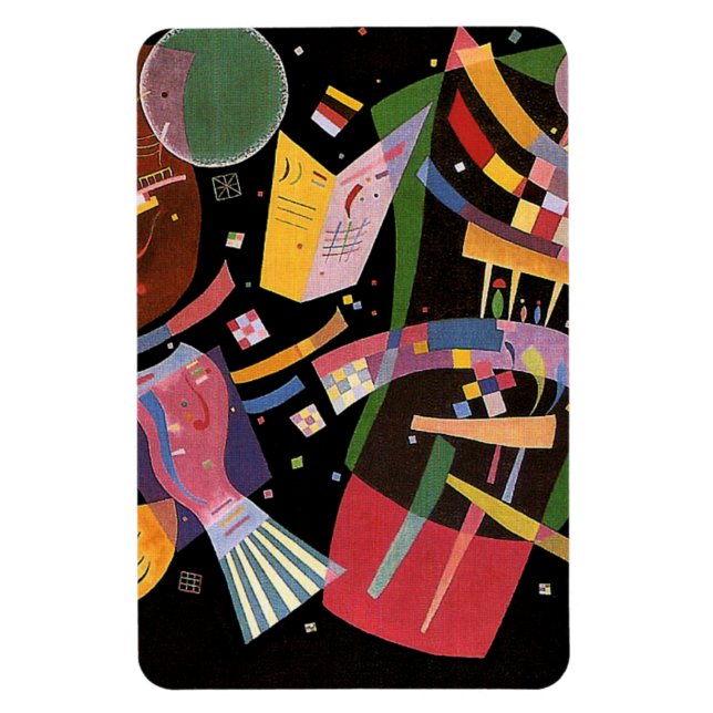 Imán Obra artística de Kandinsky, Composición X, (Vertical)