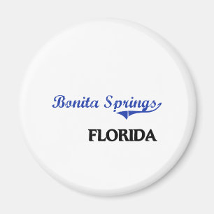 Imán Obra clásica de la ciudad de Bonita Springs la