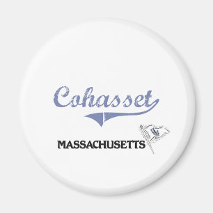 Imán Obra clásica de la ciudad de Cohasset