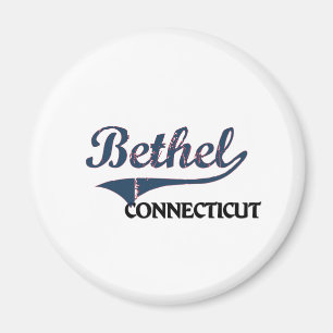 Imán Obra clásica de la ciudad de Connecticut del