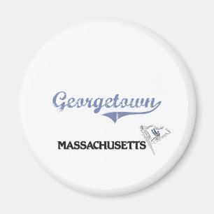 Imán Obra clásica de la ciudad de Georgetown