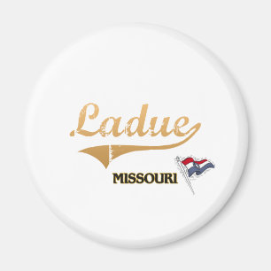Imán Obra clásica de la ciudad de Ladue Missouri