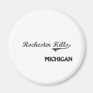 Imán Obra clásica de la ciudad de Michigan de las