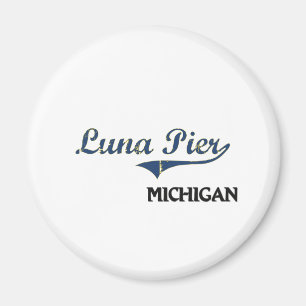 Imán Obra clásica de la ciudad de Michigan del