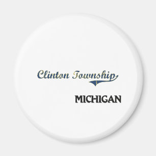 Imán Obra clásica de la ciudad de Michigan del