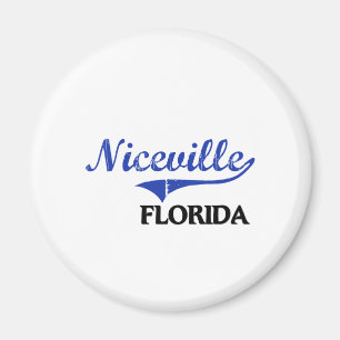 Imán Obra clásica de la ciudad de Niceville la Florida