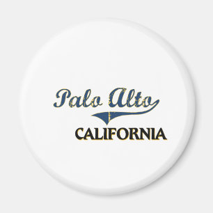 Imán Obra clásica de la ciudad de Palo Alto California