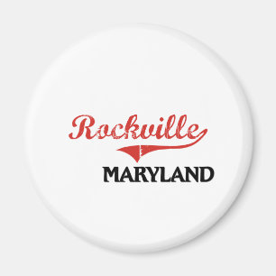 Imán Obra clásica de la ciudad de Rockville Maryland