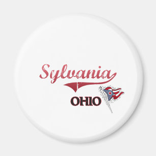 Imán Obra clásica de la ciudad de Sylvania Ohio