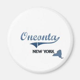 Imán Obra clásica de Oneonta New York City
