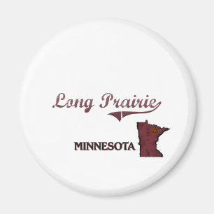 Imán Obra clásica larga de la ciudad de Minnesota de l
