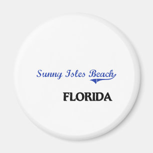 Imán Obra clásica soleada de la ciudad de la Florida d