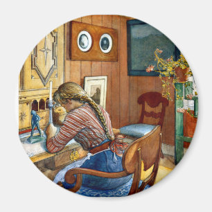 Imán Obra de arte de Carl Larsson, Correspondencia