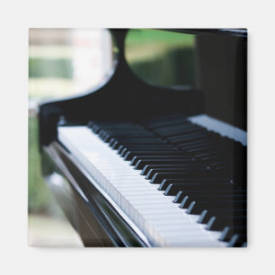 Imán Obra de arte de piano cuto