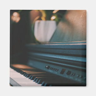 Imán Obra de arte de piano cuto