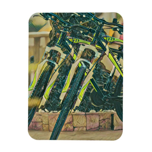 Imán Obra de arte en bicicleta de Guay (Vertical)