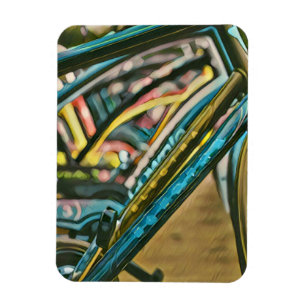 Imán Obra de arte para bicicletas