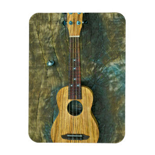 Imán Obra de guitarra vintage