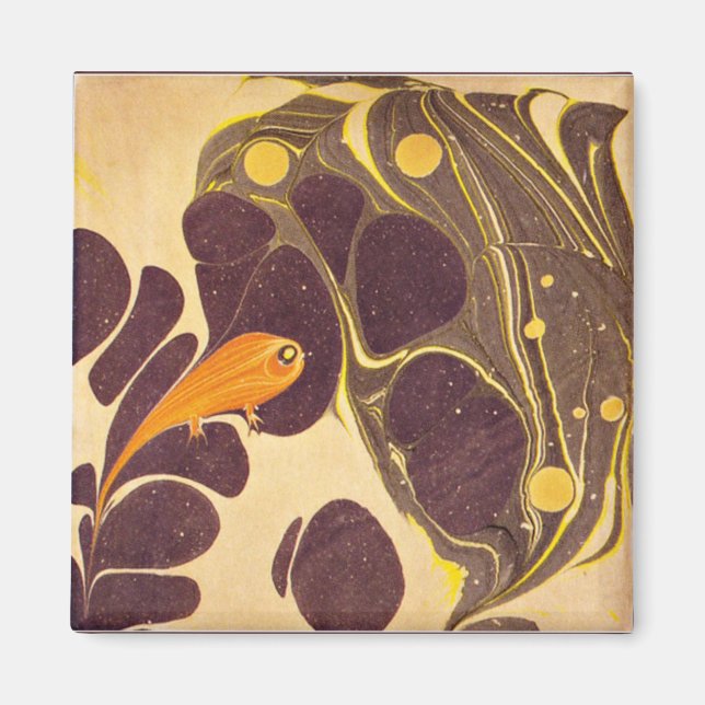 Imán Obra de Koloman Moser, Pescado (Frente)