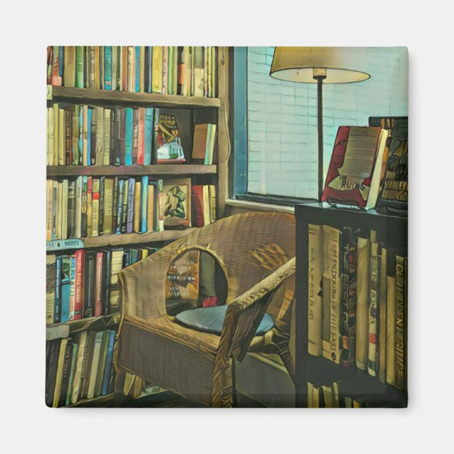 Imán Obra de libros de época (Frente)