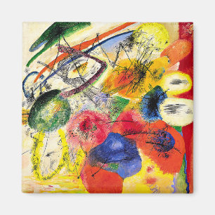 Imán Obra de Wassily Kandinsky, Trazos Negros 1,