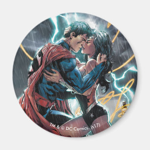 Imán Obra promocional de superman/maravilla