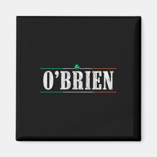 Imán O'brien Nombre Irlandés - Día De San Patricio Fami