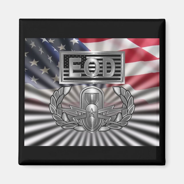 Imán Obsequio conmemorativo “Senior EOD” (Frente)
