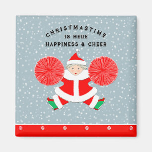 Imán Obsequios de Navidad para porristas