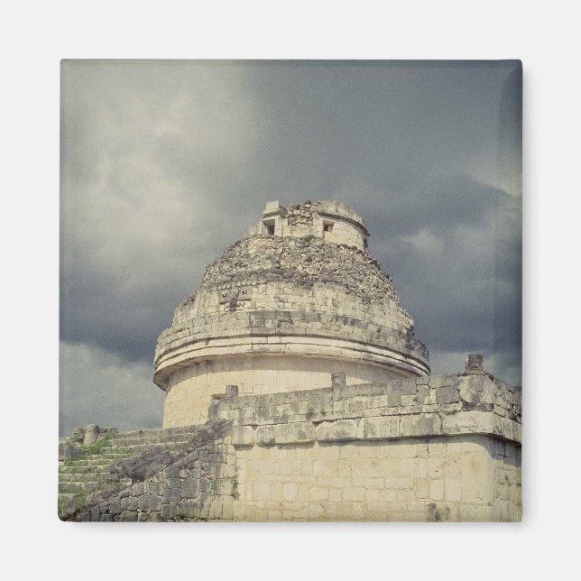 Imán Observatorio maya de El Caracol (Frente)