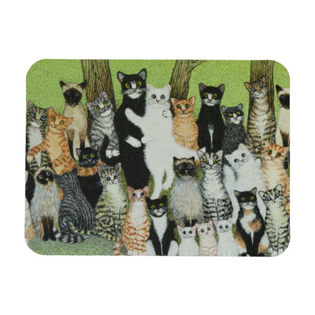 Imán Observen a los Birdie (Horizontal)