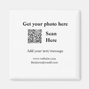 Imán Obtener el análisis de fotos QR añadir la direcció