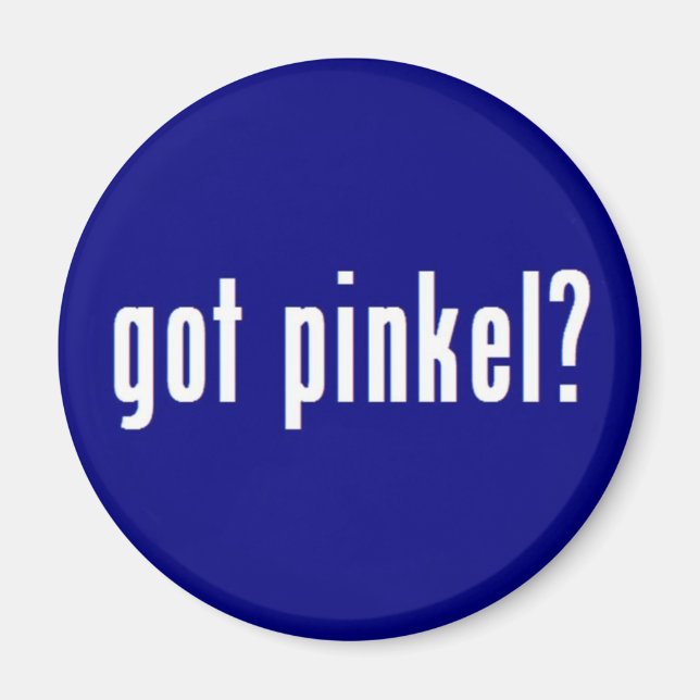 IMÁN OBTENER PINKEL MAGNET - AZUL (Frente)