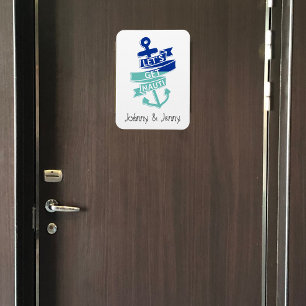 Imán Obtengamos un marcador de decoración de la puerta