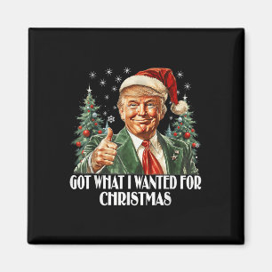 Imán Obtuve Lo Que Quería Para Navidades - Trump Xmas