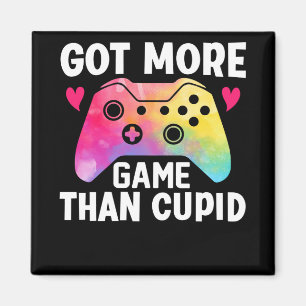 Imán Obtuve más juego que el juego de video Cupid Valen