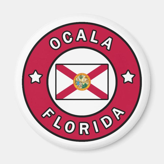 Imán Ocala Florida (Frente)