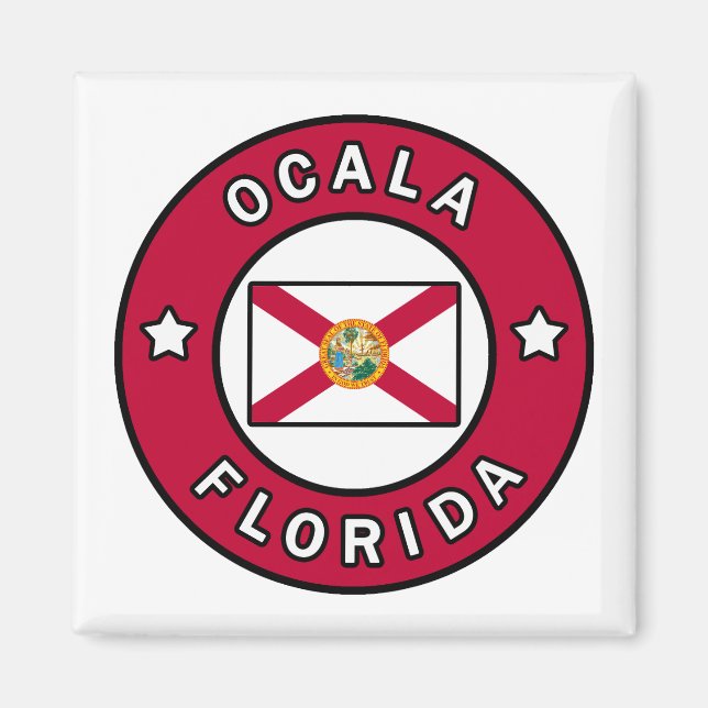 Imán Ocala Florida (Frente)