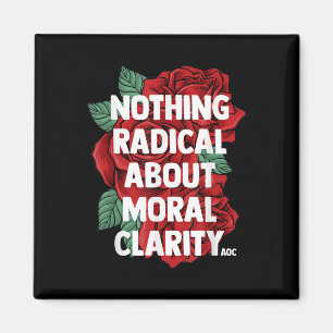 Imán Ocasio Cortez Cita diciendo el lema Aoc regalo lib