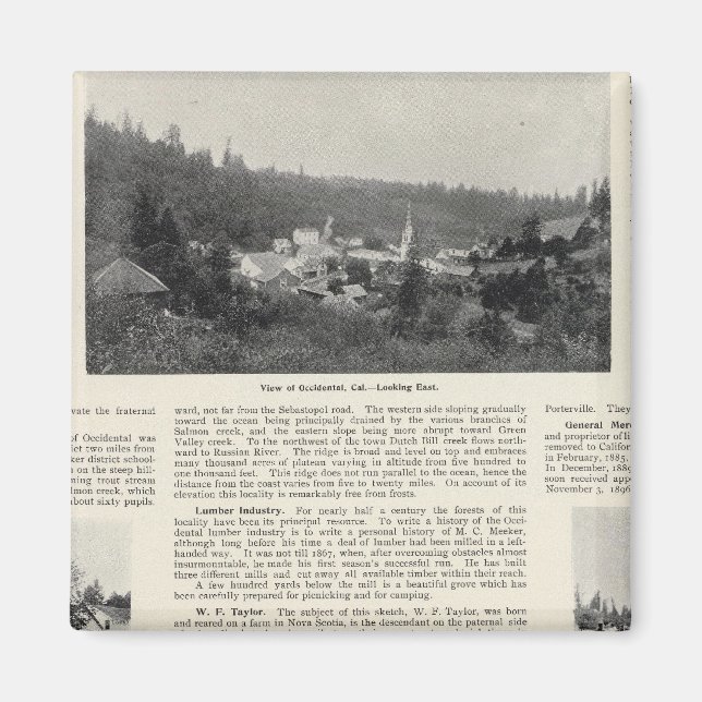 Imán Occidental, California (Frente)