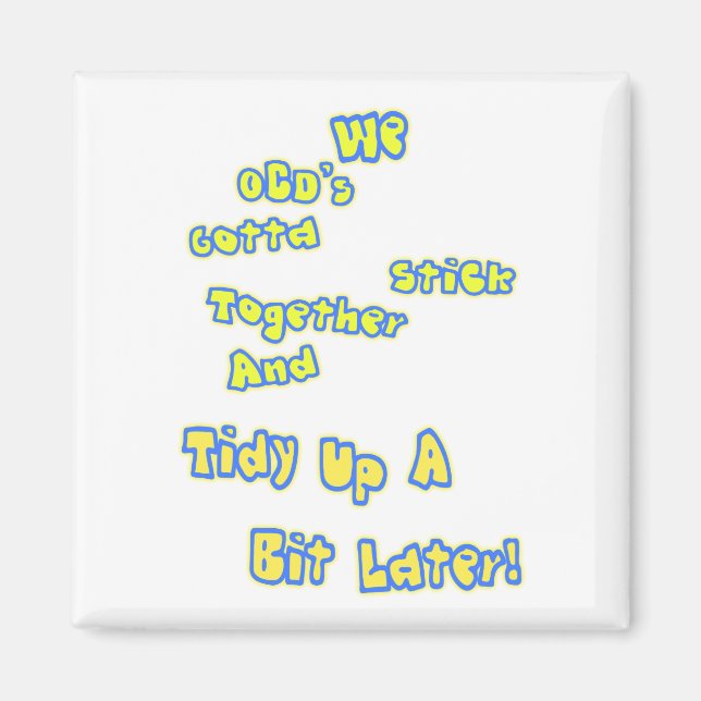 Imán ¡OCD se une! (Frente)